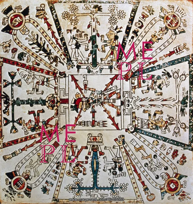 : Mixtec illustration of he universe : Mixtec illustration of he universe