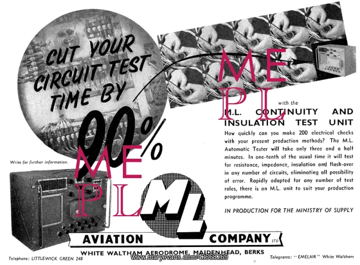 : M.L.Aviation ML Continuity & Insulation Test Rig : M.L.Aviation ML Continuity & Insulation Test Rig