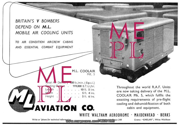 : M.L.Aviation ML Coolair Ground Cooling Rigs : M.L.Aviation ML Coolair Ground Cooling Rigs