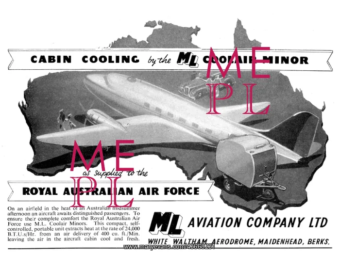 : M.L.Aviation ML Coolair Minor Mobile Cabin Cooling Rig : M.L.Aviation ML Coolair Minor Mobile Cabin Cooling Rig