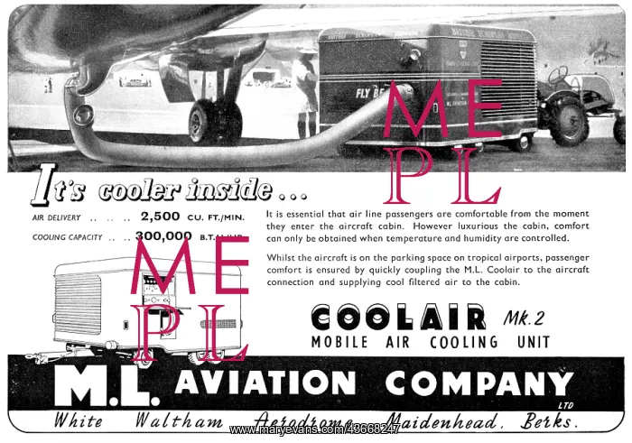 : M.L.Aviation ML Coolair Mobile Air Cooling Units : M.L.Aviation ML Coolair Mobile Air Cooling Units