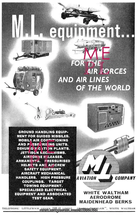 : M.L.Aviation ML Ground Equipment - Missile Handling : M.L.Aviation ML Ground Equipment - Missile Handling
