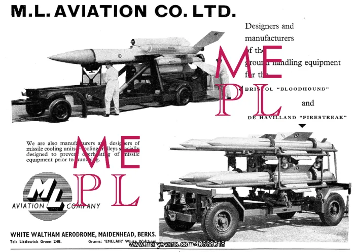 : M.L.Aviation ML Missile Ground Support Equipment : M.L.Aviation ML Missile Ground Support Equipment