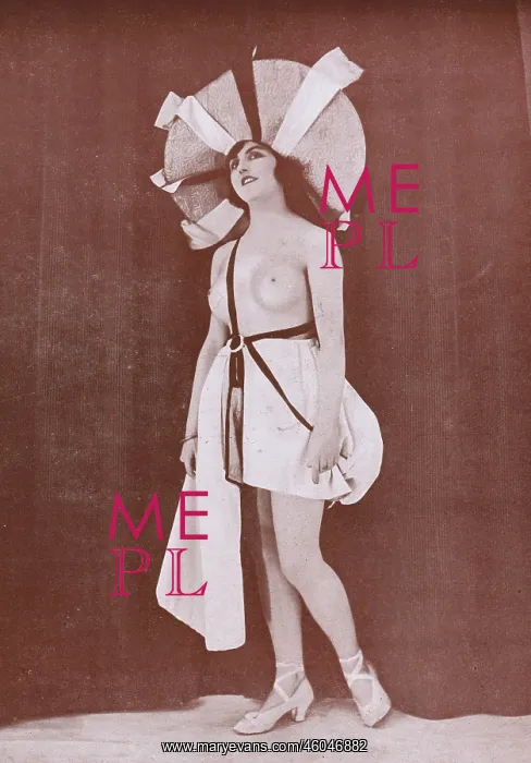  : Mlle Boyer from the Concert Mayol, Paris