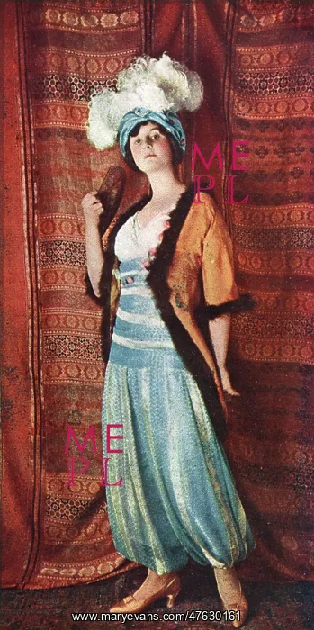 : Mlle de Caillavet at Persian ball, 1912 : Mlle de Caillavet at Persian ball, 1912