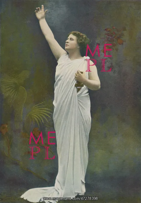 : Mlle Delna as Cassandra in The Trojans : Mlle Delna as Cassandra in The Trojans