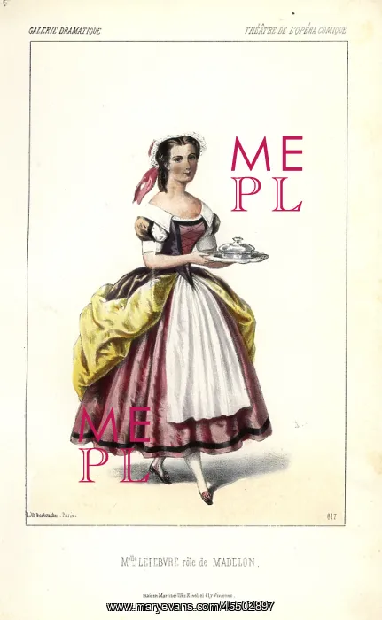 : Mlle Lefebvre in the title role of Madelon : Mlle Lefebvre in the title role of Madelon