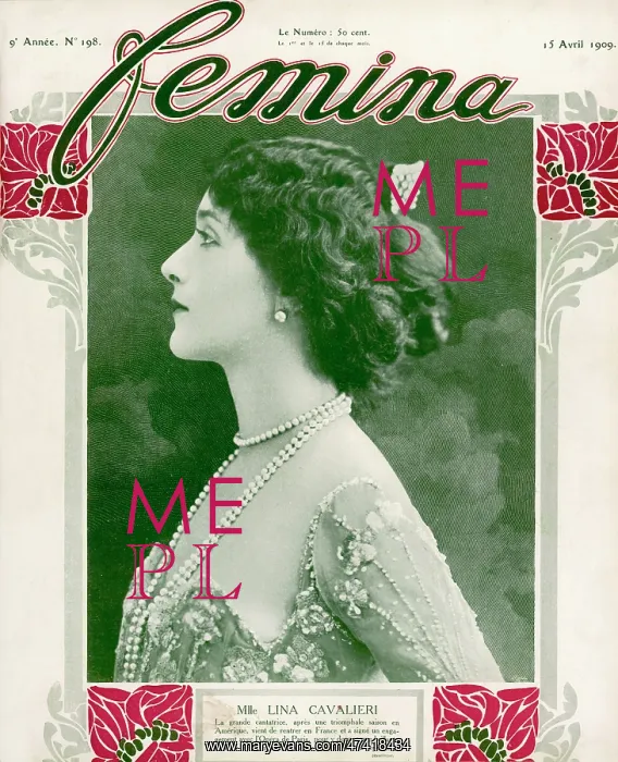 : Mlle Lina Cavalieri : Mlle Lina Cavalieri