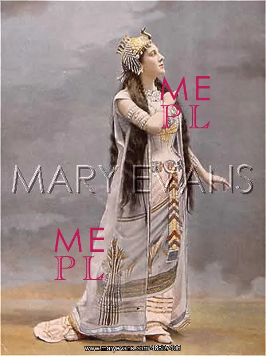 : MLLE SOYER / AIDA / 1900 : MLLE SOYER / AIDA / 1900