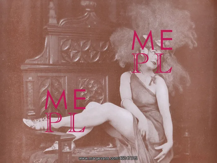  : Mlle Spinelly, from the Vaudeville, Paris