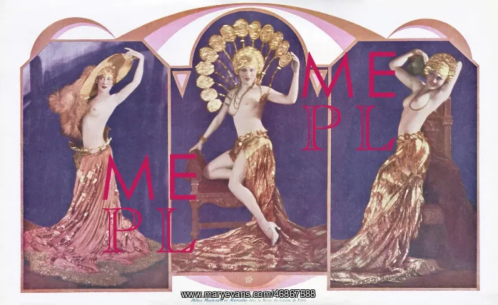 : Mlles Madouro and Marcelle in Paris Plaisirs : Mlles Madouro and Marcelle in Paris Plaisirs
