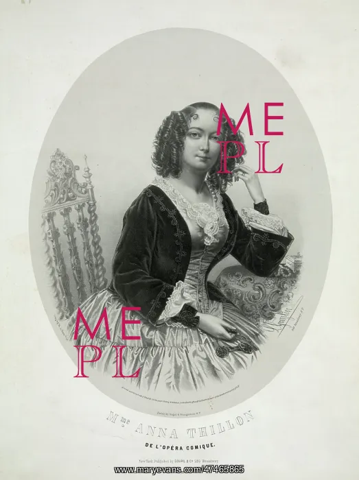 : Mme. Anna Thillon, de l'opera comique : Mme. Anna Thillon, de l'opera comique
