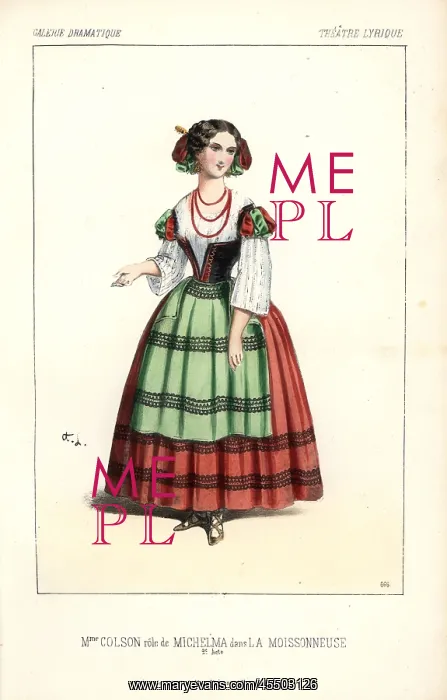 : Mme Colson as Michelma in La Moissonneuse at : Mme Colson as Michelma in La Moissonneuse at