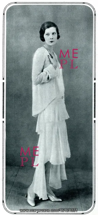 : Mme. Lucien Lelong wearing a Lelong design : Mme. Lucien Lelong wearing a Lelong design