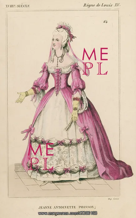 : Mme De Pompadour - Costume : Mme De Pompadour - Costume