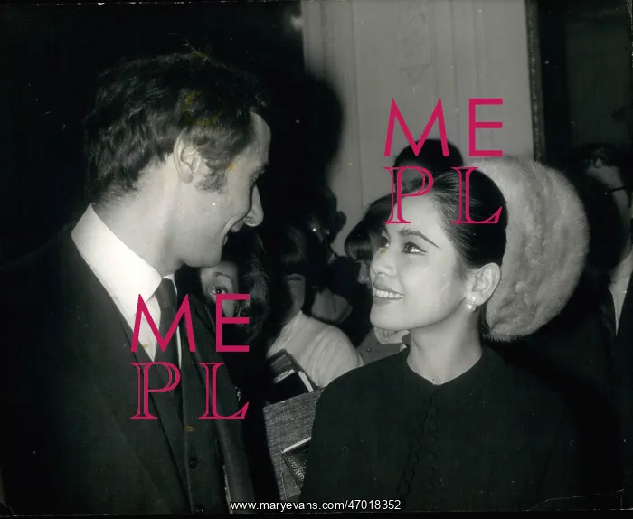 : Mme Sukarno and Marc Bohan, Dior spring collection, Paris : Mme Sukarno and Marc Bohan, Dior spring collection, Paris