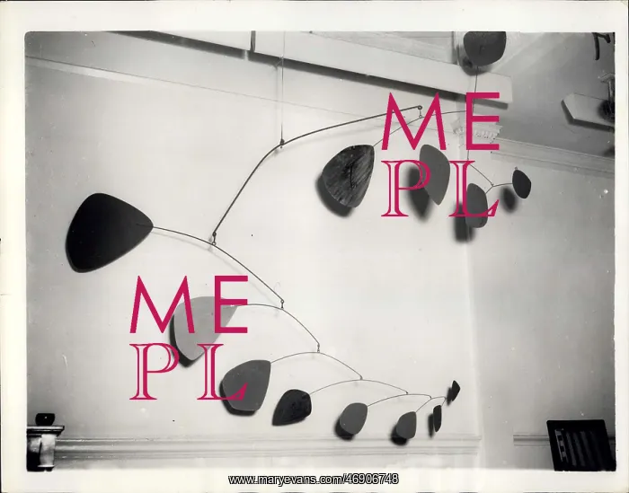 : Mobile sculpture by Alexander Calder, London : Mobile sculpture by Alexander Calder, London