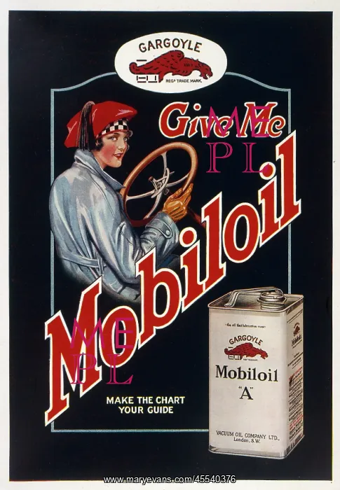  : Mobiloil Advertisement - 1923