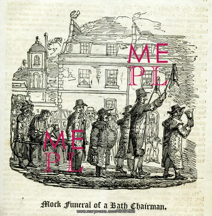  : Mock Funeral of a Bath Chairman