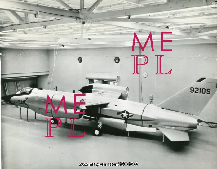 : The mock-up of the Bell D-188A VTOL fighter : The mock-up of the Bell D-188A VTOL fighter