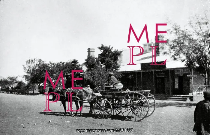 : At Modder River station : At Modder River station