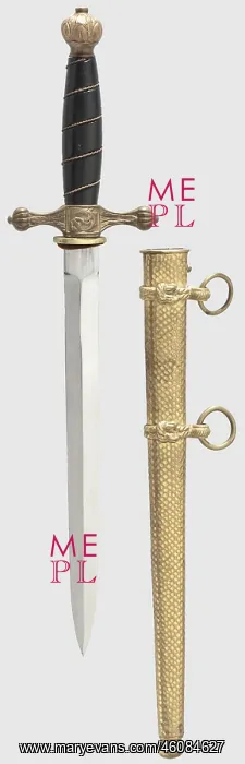 : A model 1919 / 21 dagger for officers of the Imperial navy : A model 1919 / 21 dagger for officers of the Imperial navy