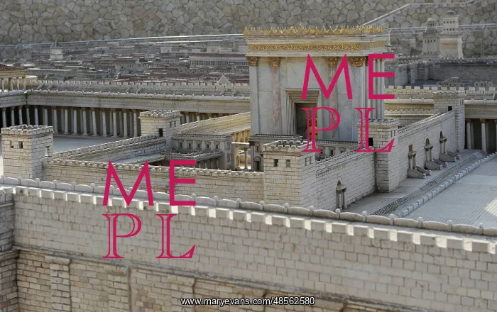 : Model of the city of Jerusalem. Israel : Model of the city of Jerusalem. Israel