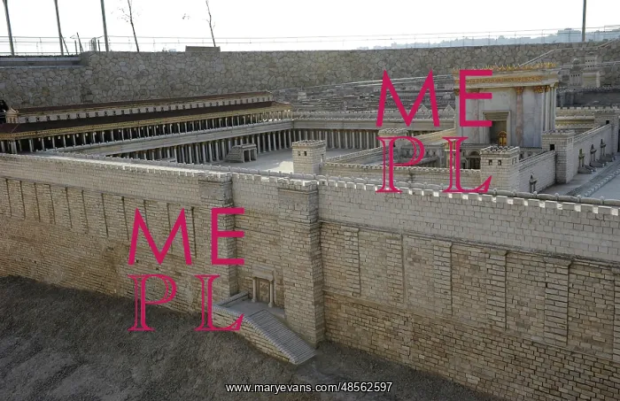 : Model of the city of Jerusalem. Israel : Model of the city of Jerusalem. Israel