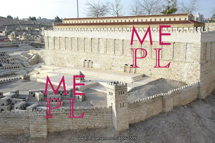 : Model of the city of Jerusalem. Israel : Model of the city of Jerusalem. Israel