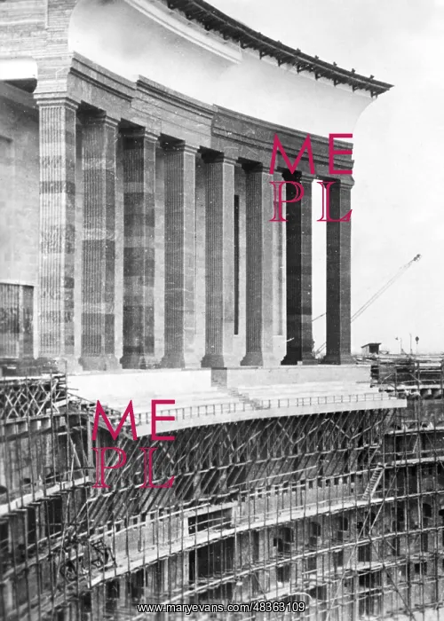: Model construction of the Congress Hall on : Model construction of the Congress Hall on