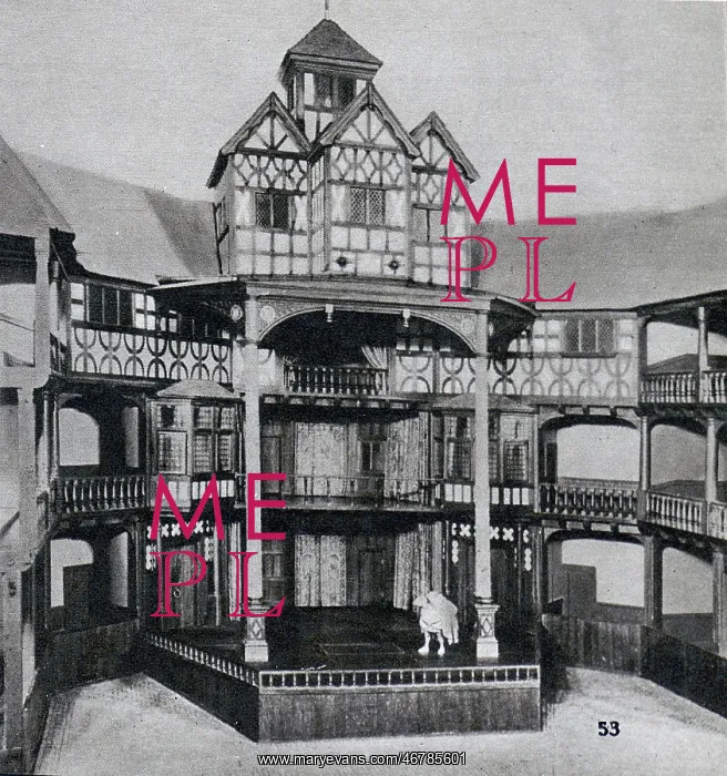 : Model of Globe Theatre : Model of Globe Theatre