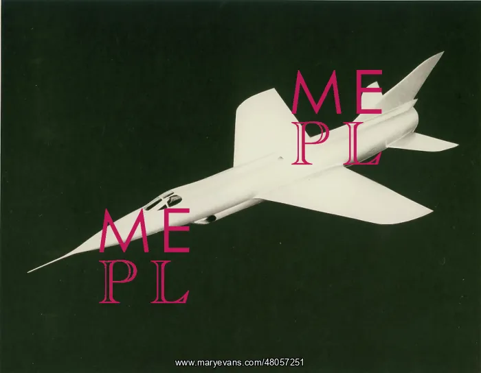 : Model of the Hawker P1121 : Model of the Hawker P1121