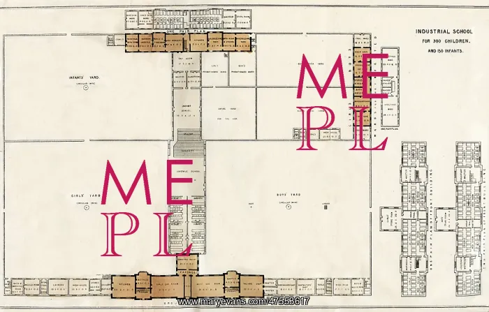  : Model Industrial School - plan