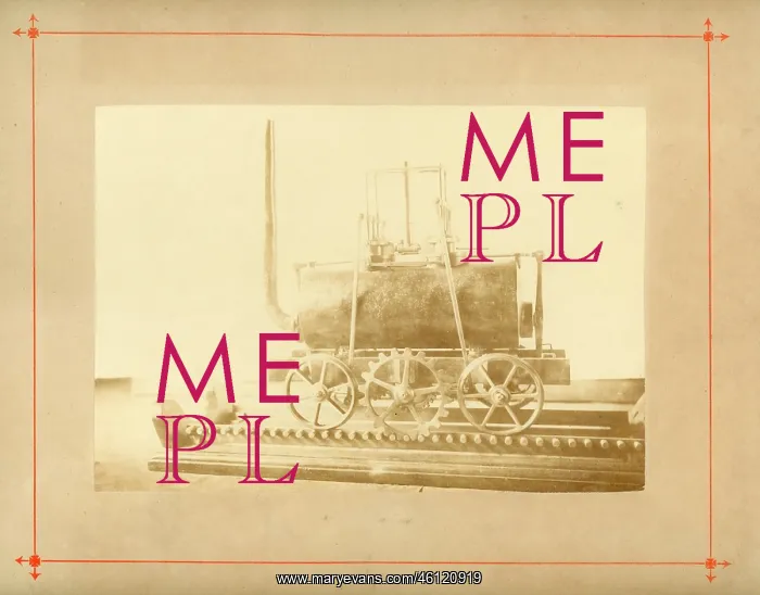 : Model of John Blenkinsop's rack-rail engine : Model of John Blenkinsop's rack-rail engine