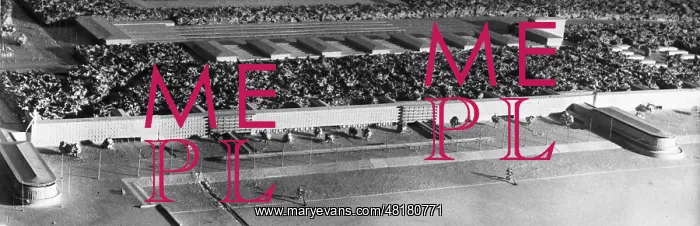 : Model of the KDF-sea resort on Ruegen, 1936 : Model of the KDF-sea resort on Ruegen, 1936