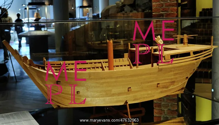 : Model of a medieval : Model of a medieval