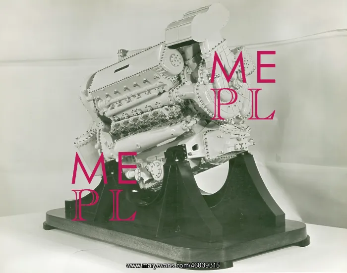  : Model Napier Deltic engine