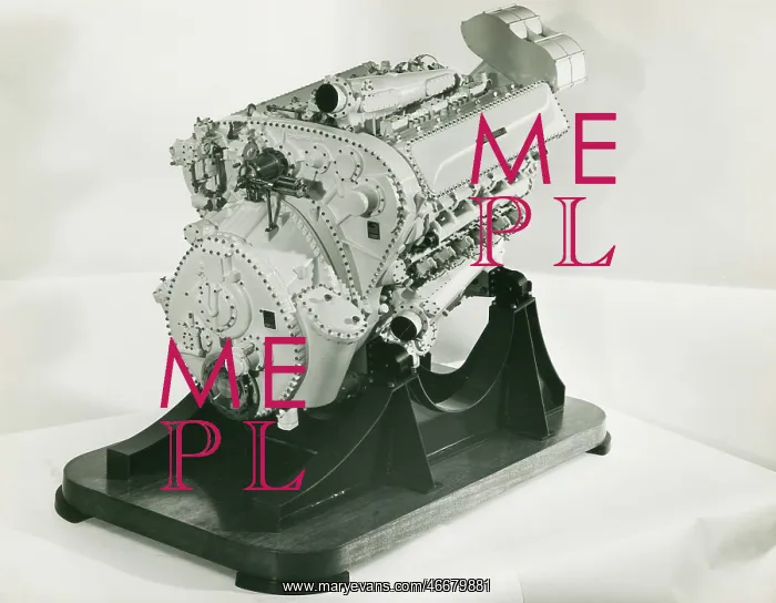  : Model Napier Deltic engine