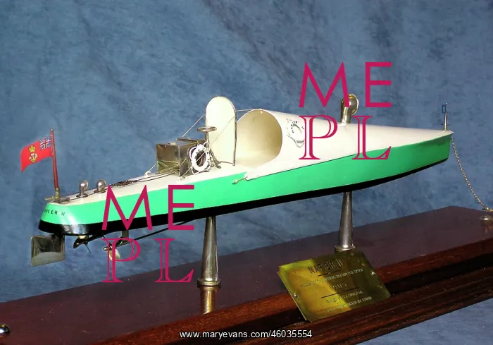  : Model of Napier II boat, 1905