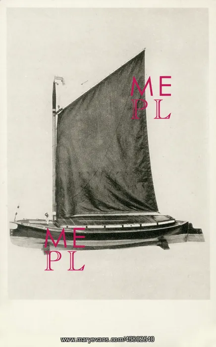 : Model of a Norfolk Wherry : Model of a Norfolk Wherry