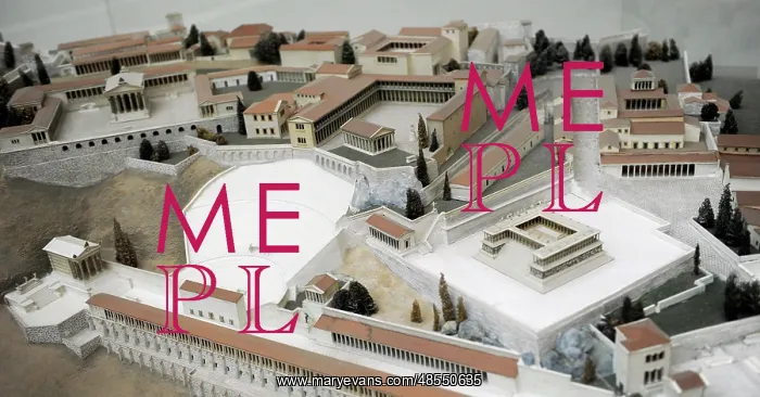 : Model of Pergamum : Model of Pergamum