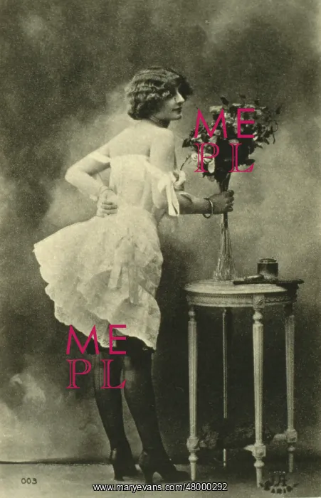  : Model posing in a sexy glamour pose