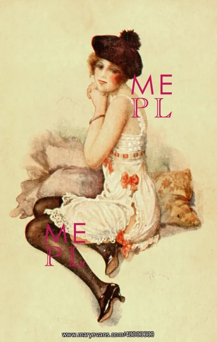  : Model posing in a sexy glamour pose