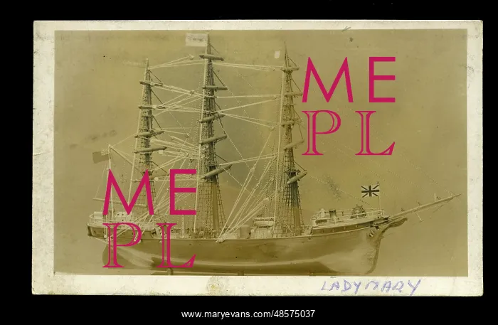  : Model of sailing vessel Lady Mary
