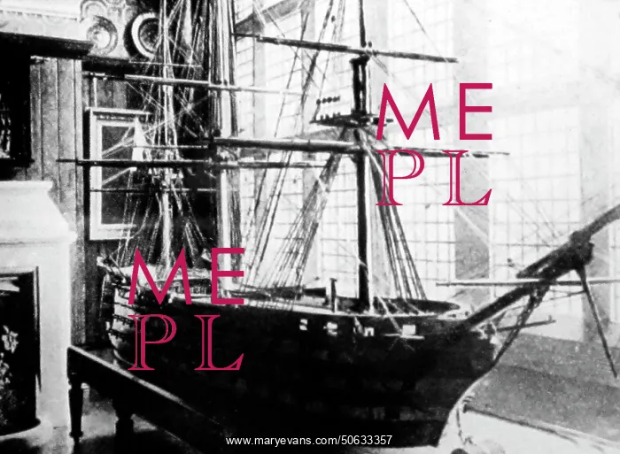 : Model ship made for HMS Pinafore, Gilbert and Sullivan