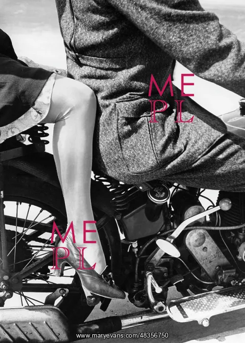 : Model with stocking, 1935 : Model with stocking, 1935