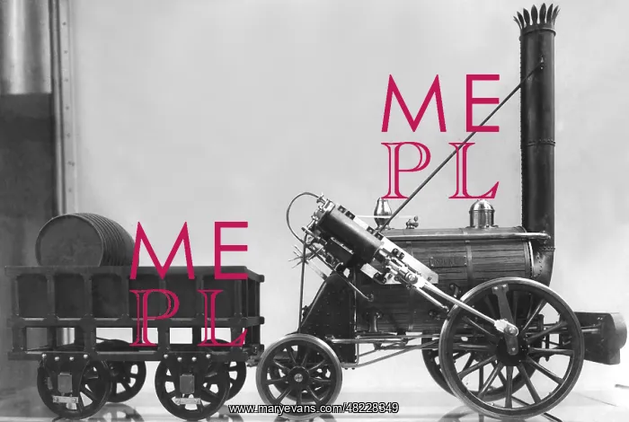 : Model train, around the 1820s : Model train, around the 1820s