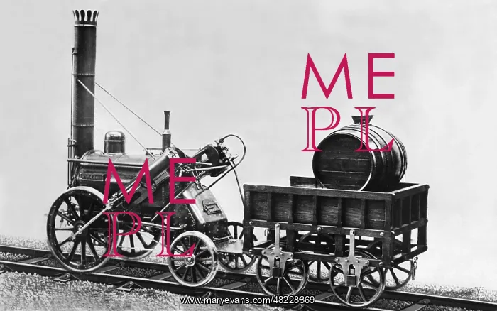 : Model train, 1829 : Model train, 1829