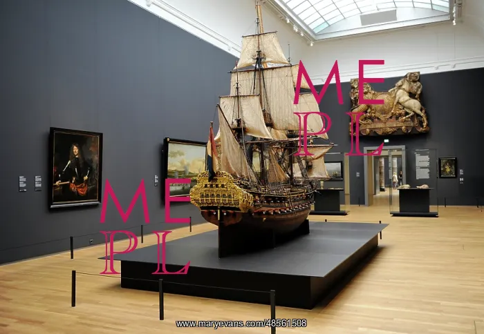 : Model of warship William Rex, 1698. Rijksmuseum. Amsterdam : Model of warship William Rex, 1698. Rijksmuseum. Amsterdam