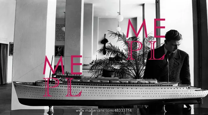 : Model of the Wilhelm Gustloff, exhibition : Model of the Wilhelm Gustloff, exhibition